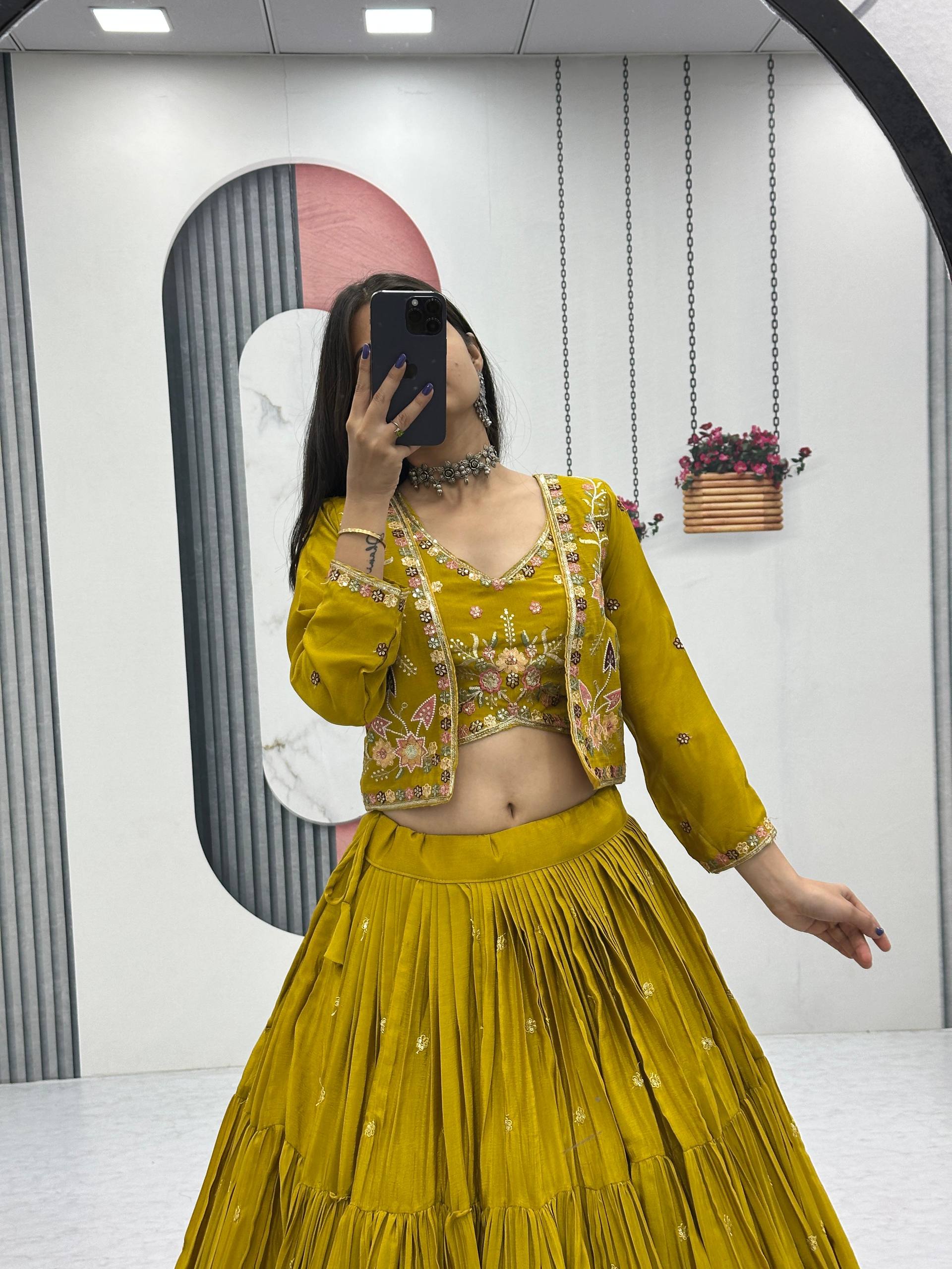 Festival Special Lahenga with Crop Top 👗💌